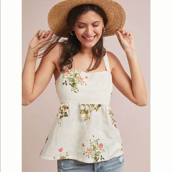 Anthropologie Tops - Anthropologie Salonica Floral Top